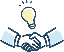 握手のアイコン