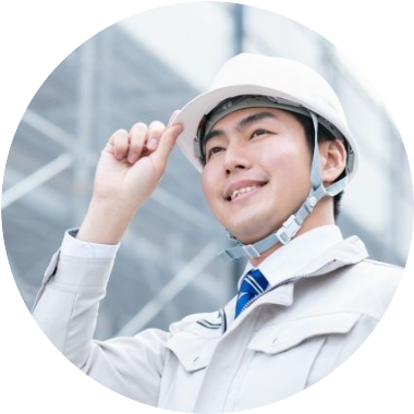 建設業の男性